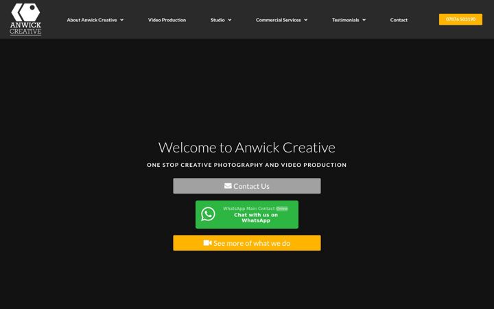 Screenshot of anwickcreative.com