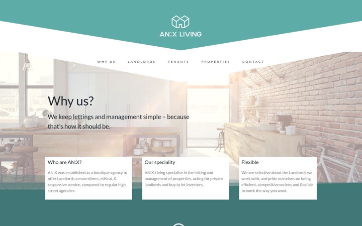 Screenshot of anx.co.uk