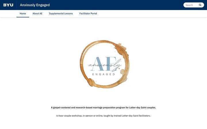 Screenshot di anxiouslyengaged.byu.edu
