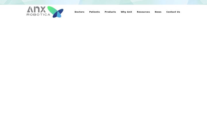 Snimka zaslona za anxrobotics.com