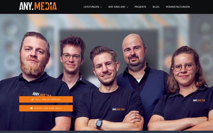 Screenshot von any-media.de