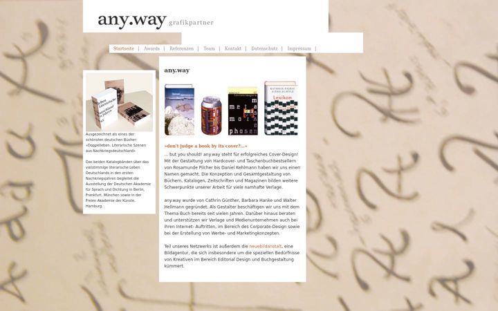 Screenshot of any-way-net.de