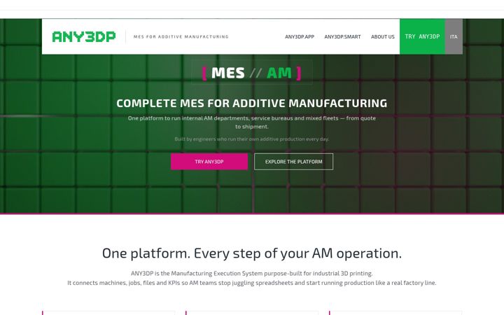 Screenshot of any3dp.com