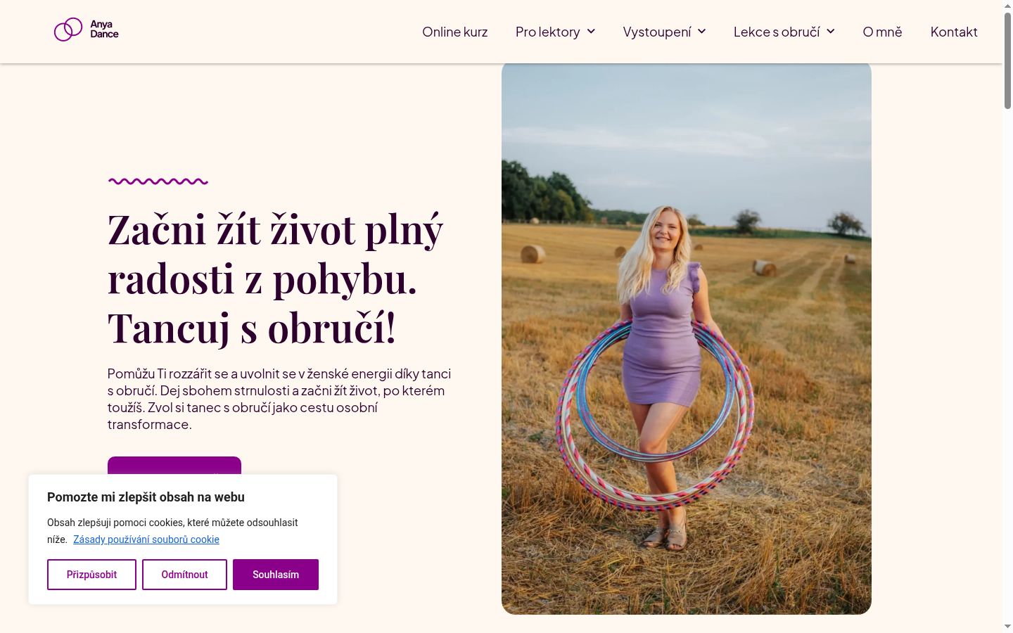 Ekrānuzņēmums ar piekrišanas baneri, kas tika rādīts pirms jebkādas mijiedarbības