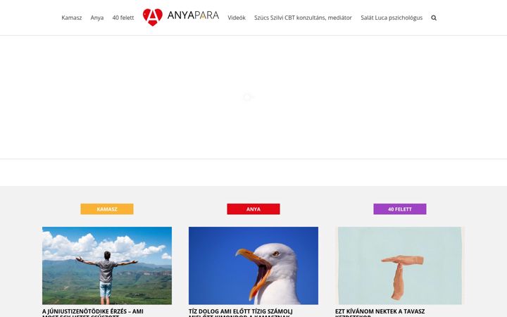 Ekrānuzņēmums no anyapara.hu