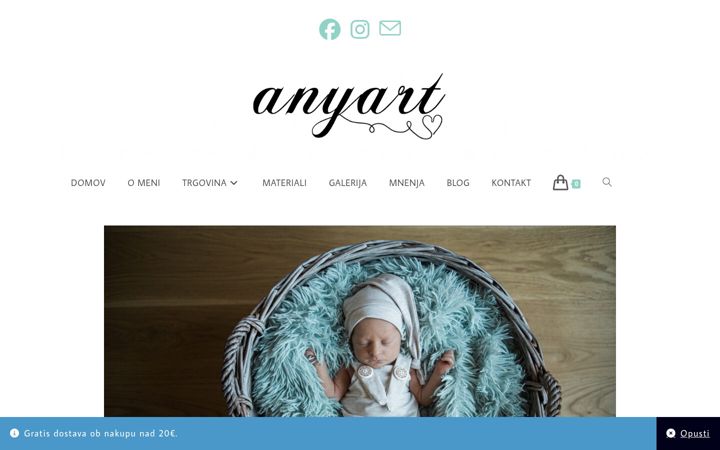Ekrānuzņēmums no anyart.si