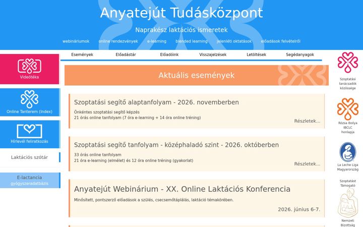 Ekrānuzņēmums no anyatejut.hu