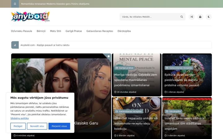 Screenshot of anybold.com
