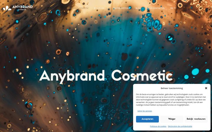 Snimka zaslona za anybrandcosmetic.com