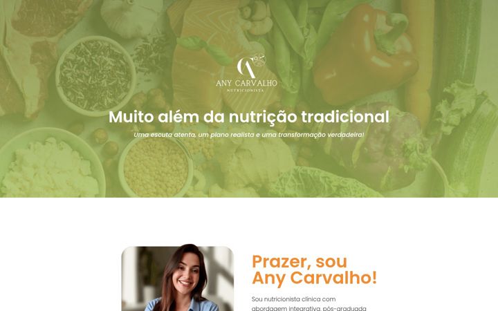 Captura de pantalla de anycarvalhonutricionista.com.br
