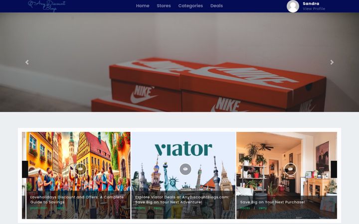 Screenshot of anydiscountblogs.com