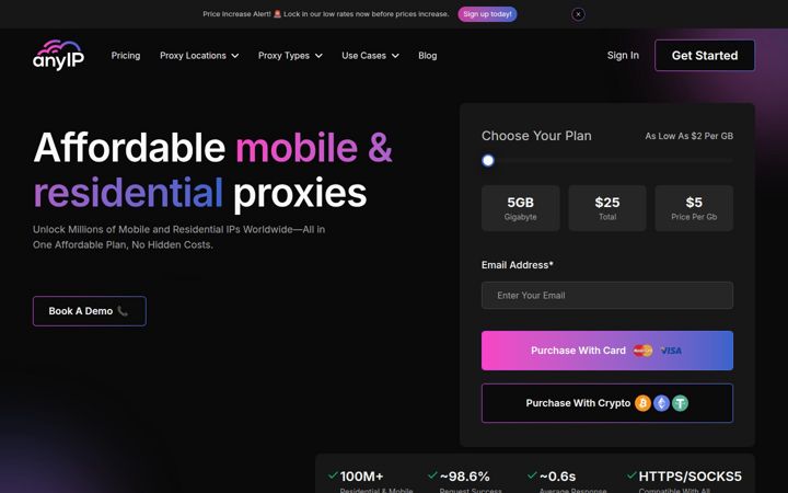 Képernyőkép: anyip.io