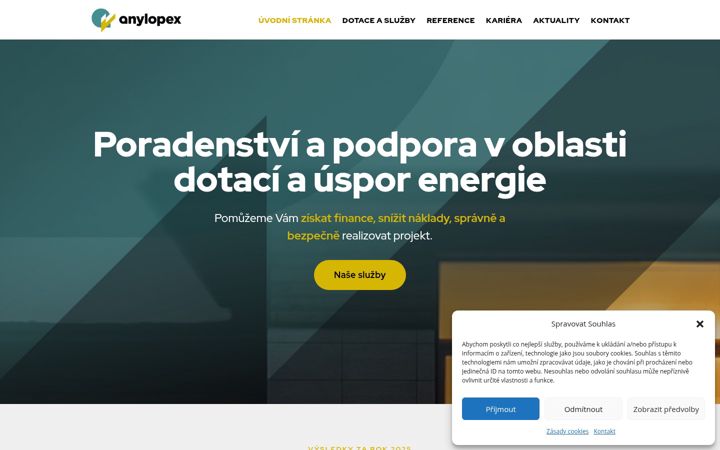 Screenshot of anylopex.cz
