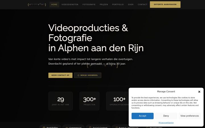 Screenshot of anymotion.nl