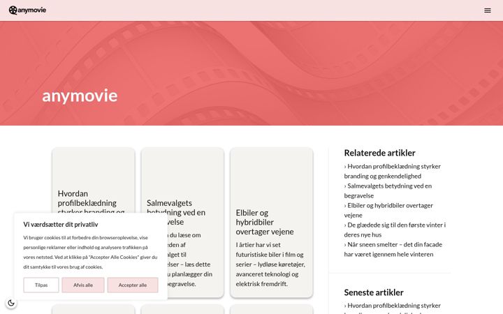 Screenshot of anymovie.dk