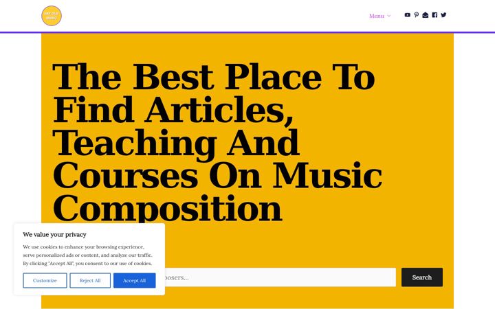Snimka zaslona za anyoldmusic.com