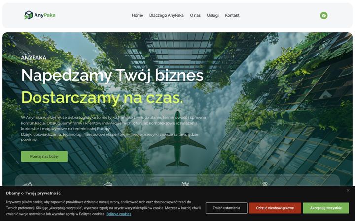 Screenshot of anypaka.com