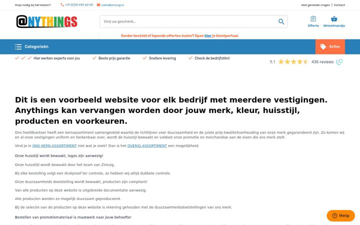 Screenshot of anythings.nl