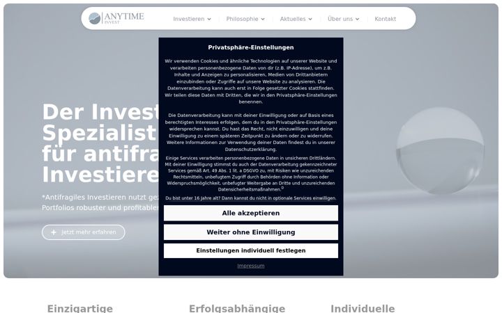 Screenshot of anytime-invest.de
