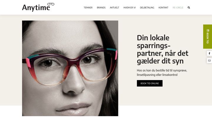 Screenshot di anytime-ulfborg.dk