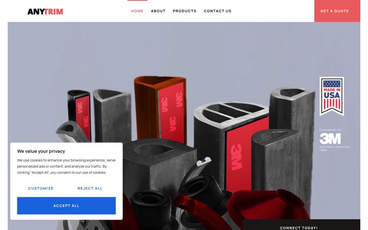 Screenshot of anytrim.com
