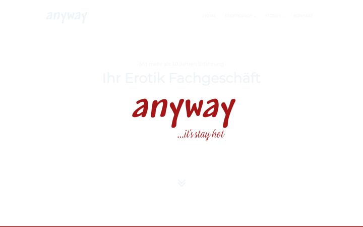 Screenshot stránky anyway-sexshop.de