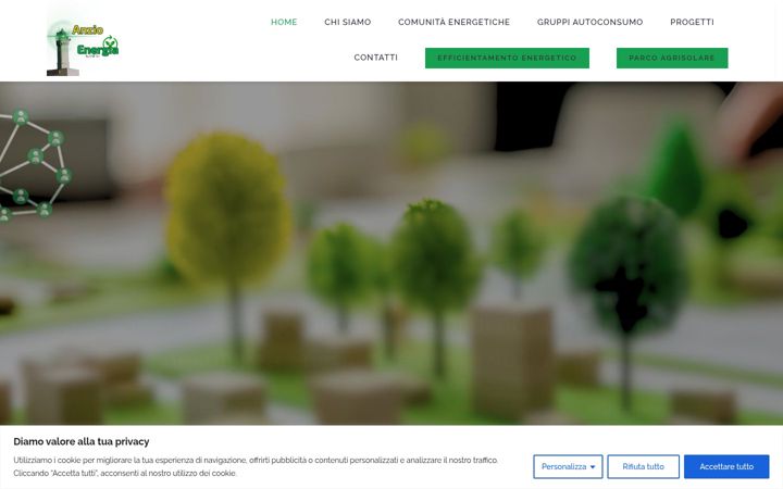 Screenshot di anzioenergia.it