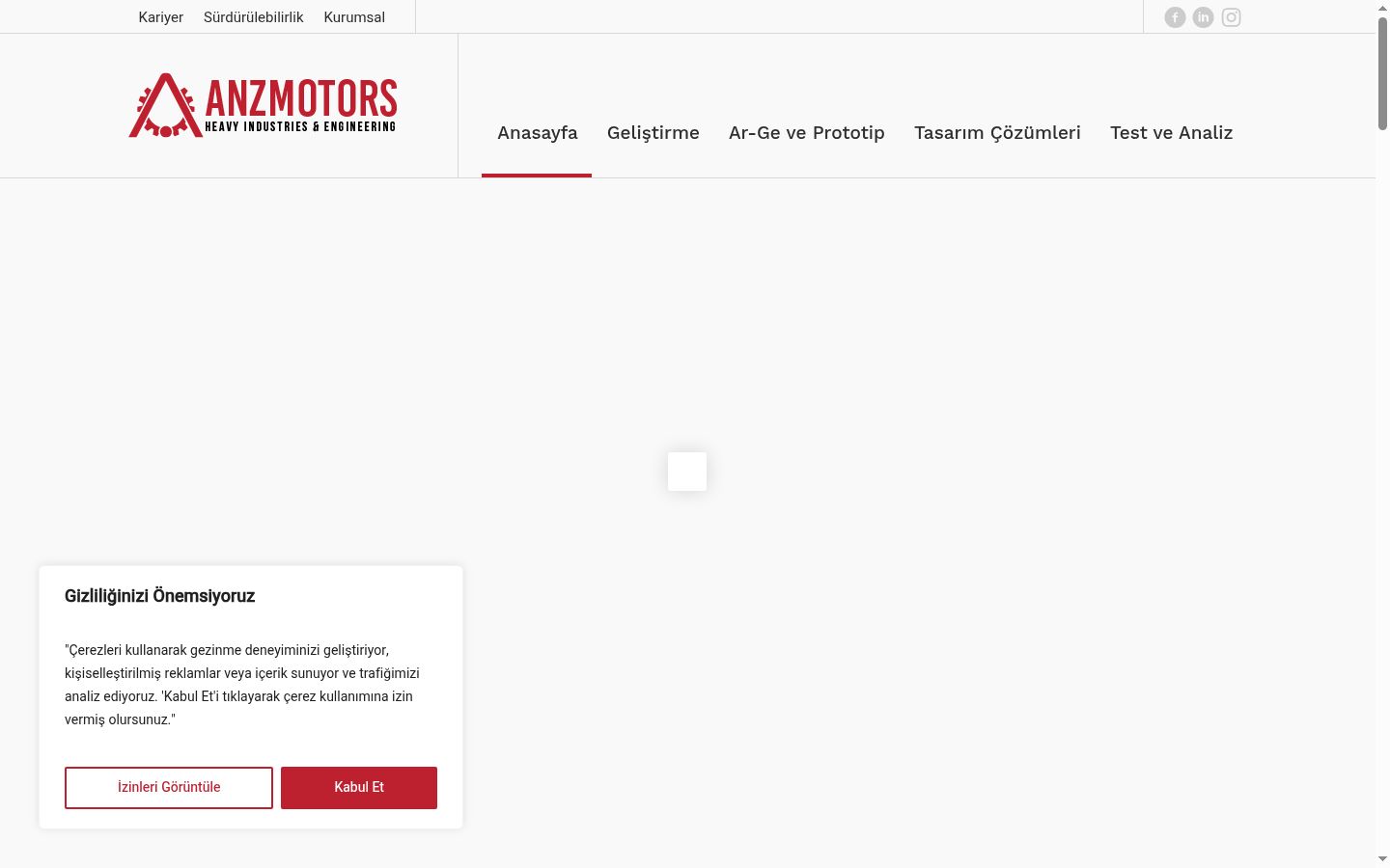 Screenshot des Einwilligungsbanners vor jeglicher Interaktion