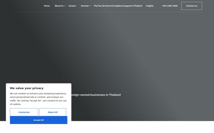 Screenshot of ao-group.co