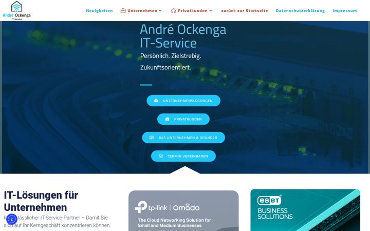 Screenshot of ao-it-service.de