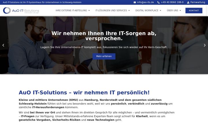 Skärmbild av ao-its.de