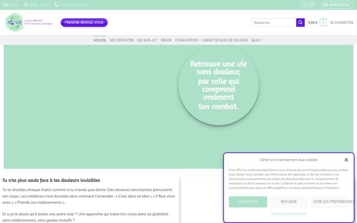 Screenshot of ao-vie.com