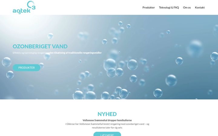 Screenshot of ao3tek.dk