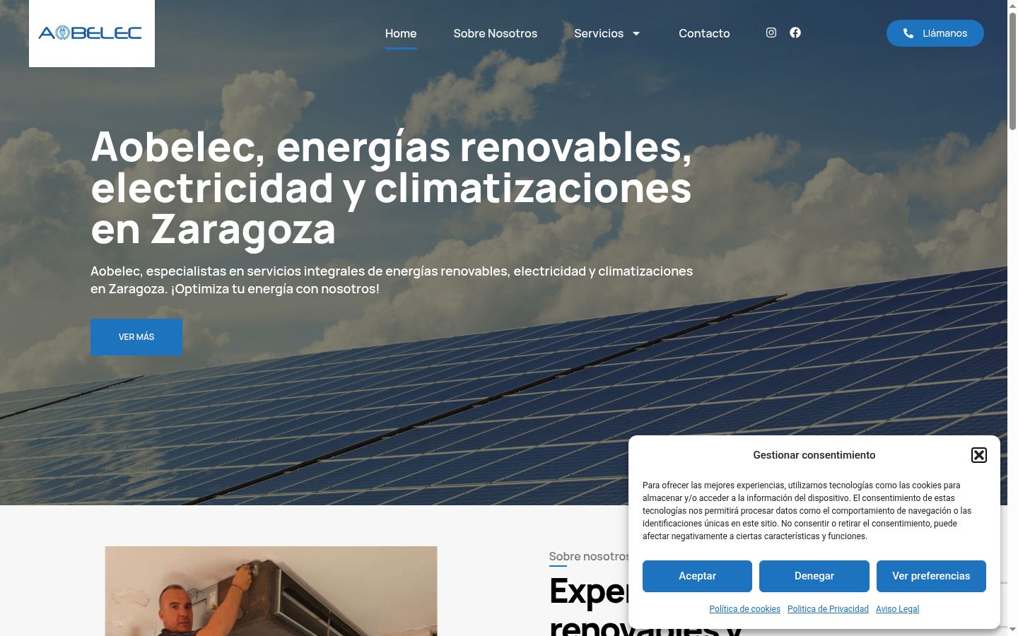 Screenshot tal-banner tal-kunsens muri qabel kwalunkwe interazzjoni