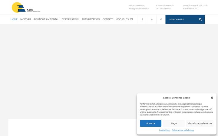 Screenshot of aoc-genova.it