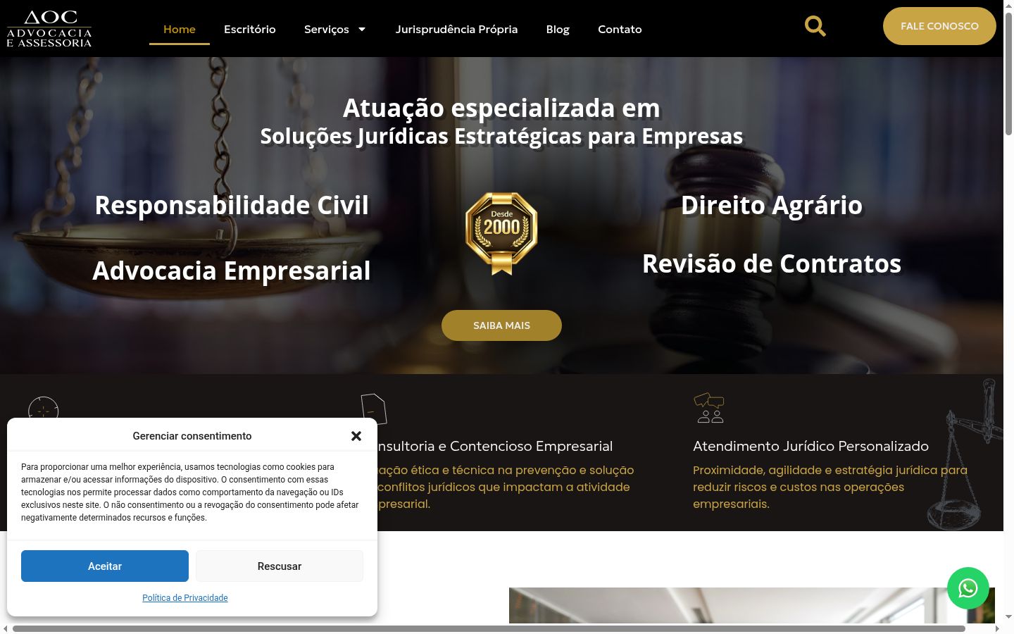 Screenshot tal-banner tal-kunsens muri qabel kwalunkwe interazzjoni