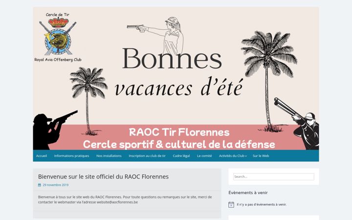 Screenshot of aocflorennes.be