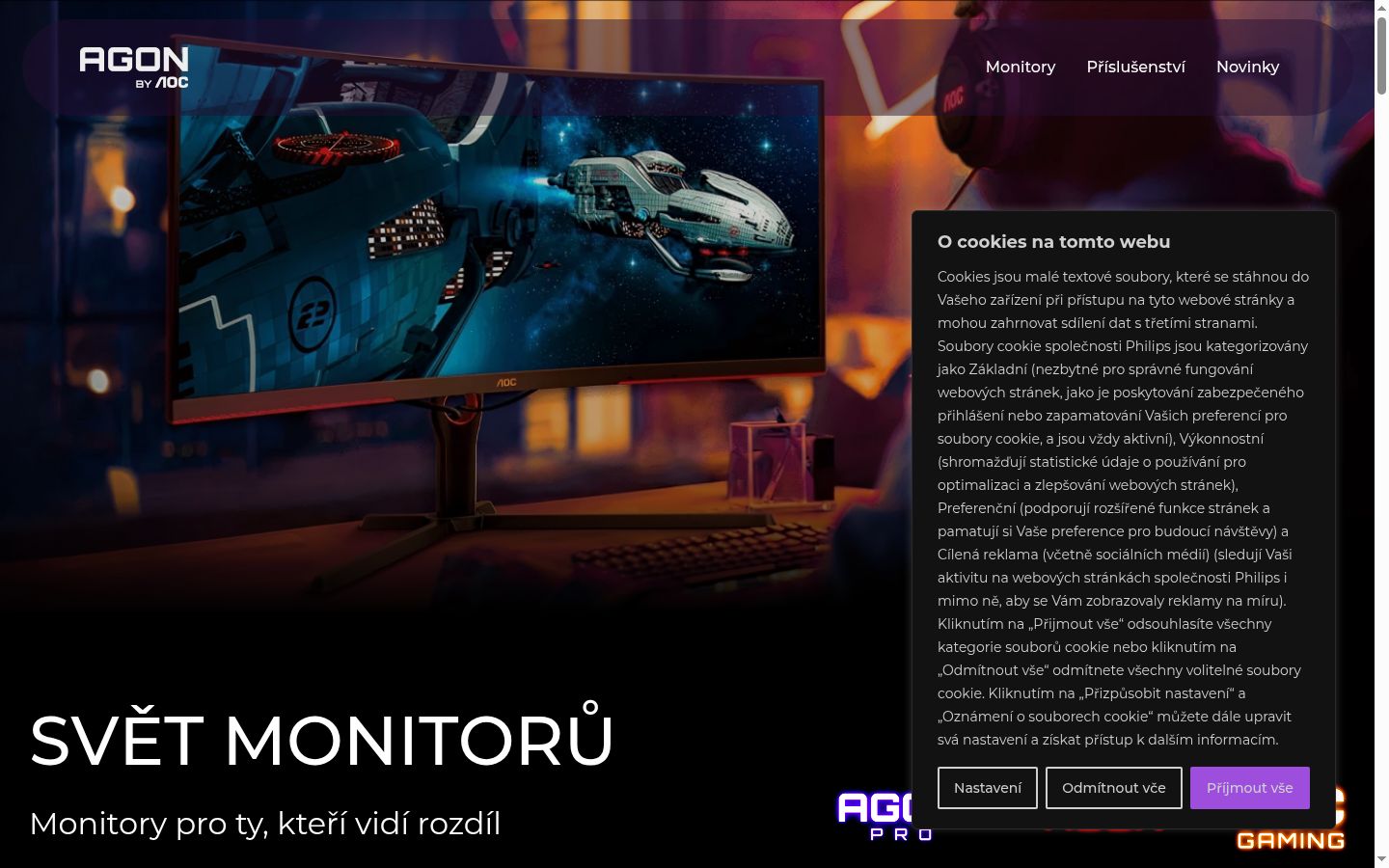 Screenshot tal-banner tal-kunsens muri qabel kwalunkwe interazzjoni