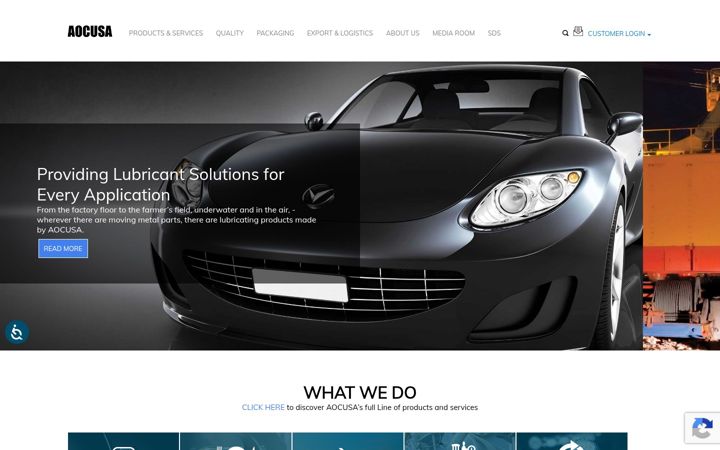 Screenshot of aocusa.us