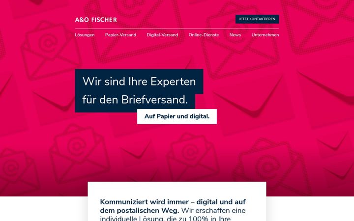 Screenshot of aof.de