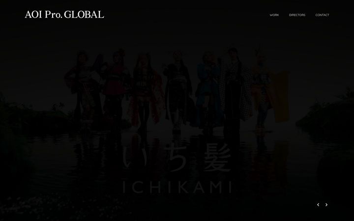 Screenshot van aoi-global.com