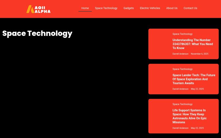 Screenshot van aoiialpha.com