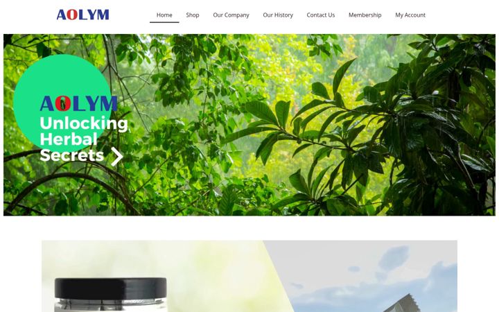 Zrzut ekranu aolym.com