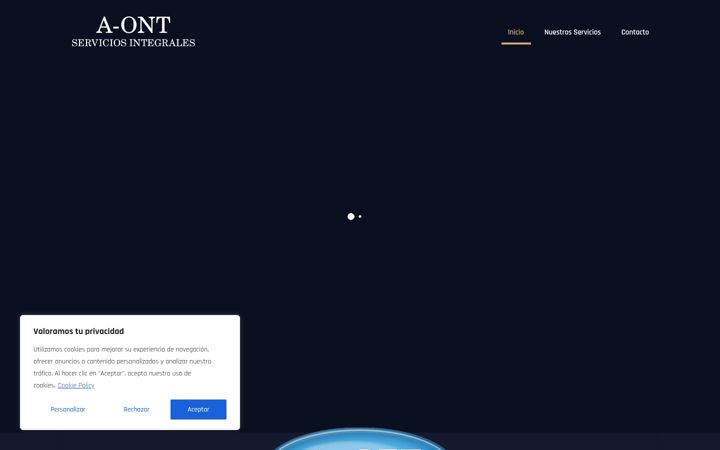 Screenshot di aont.es