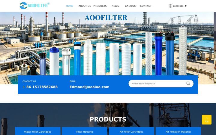 Screenshot of aooluo.com