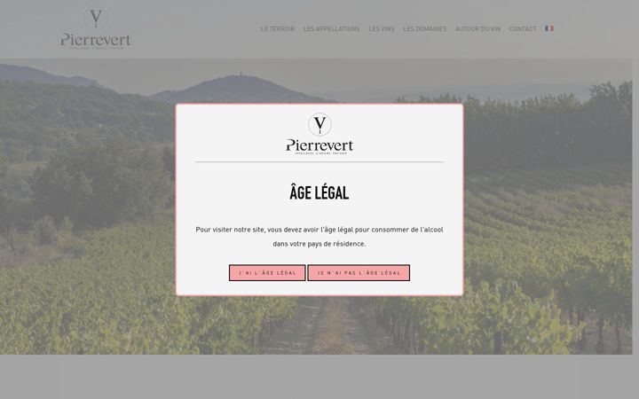 Screenshot ta' aop-pierrevert.fr