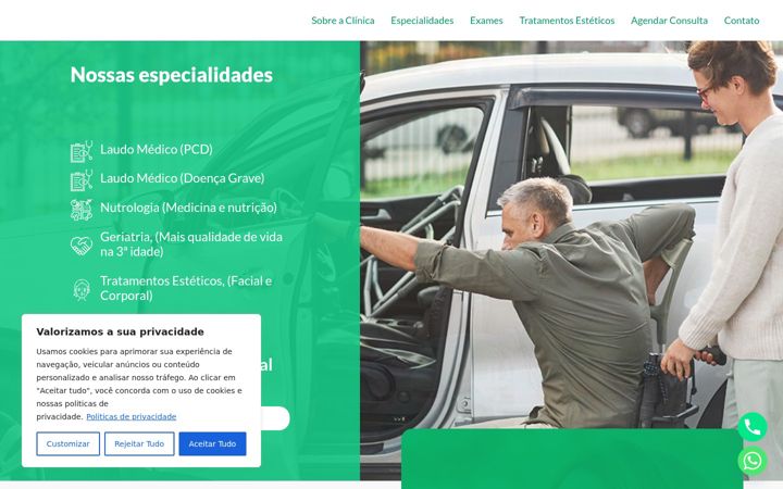 Screenshot ta' aopc.com.br