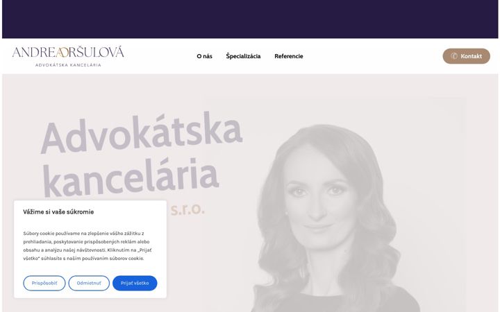 Screenshot of aoplegal.sk
