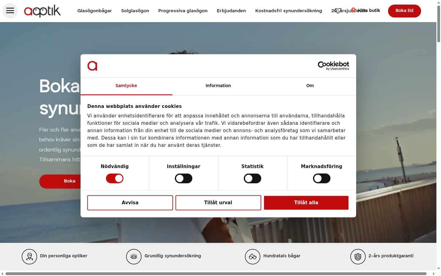 Zrzut ekranu banera zgody wyświetlanego przed jakąkolwiek interakcją