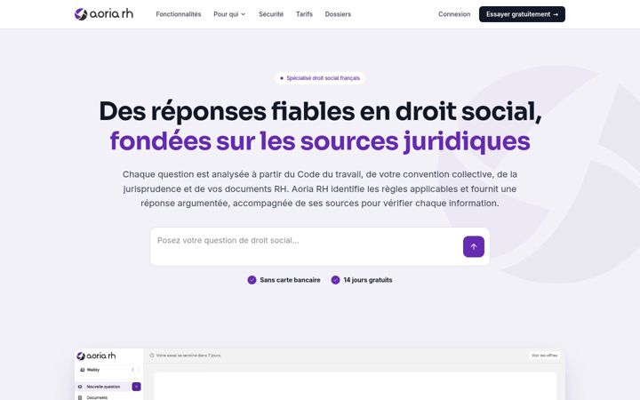 Screenshot of aoriarh.fr